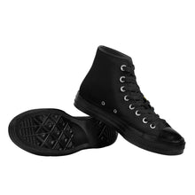 Load image into Gallery viewer, RCSO Classic Black High Top Canvas Shoes
