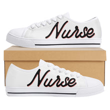 Load image into Gallery viewer, Nurse 1.0 Low Top Canvas Shoes
