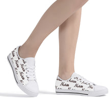 Load image into Gallery viewer, Nurse 2.0 Low Top Canvas Shoes

