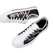 Load image into Gallery viewer, Nurse 4.0 Low Top Canvas Shoes
