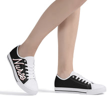 Load image into Gallery viewer, Nurse 4.0 Low Top Canvas Shoes
