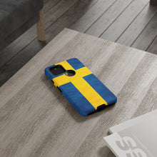 Load image into Gallery viewer, Sweden Flag Phone Case 2.0

