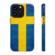 Load image into Gallery viewer, Sweden Flag Phone Case 2.0
