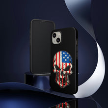 Load image into Gallery viewer, American Flag Skull - USA Phone Case
