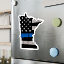 Load image into Gallery viewer, Thin Blue Line - Minnesota - Vinyl Decals
