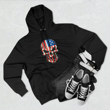 Load image into Gallery viewer, American Flag Skull - USA Hoodie
