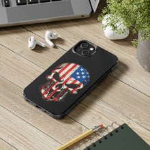 Load image into Gallery viewer, American Flag Skull - USA Phone Case
