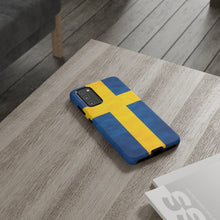 Load image into Gallery viewer, Sweden Flag Phone Case 2.0

