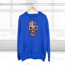 Load image into Gallery viewer, American Flag Skull - USA Hoodie
