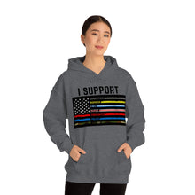 Load image into Gallery viewer, First Responders Flag - Hooded Sweatshirt
