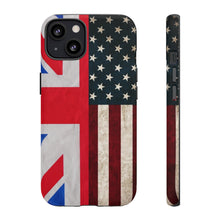 Load image into Gallery viewer, United Kingdom/American Phone Case

