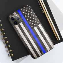 Load image into Gallery viewer, Thin Blue Line - Phone Case
