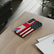 Load image into Gallery viewer, United Kingdom/American Phone Case
