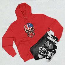 Load image into Gallery viewer, American Flag Skull - USA Hoodie
