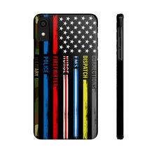 Load image into Gallery viewer, First Responders Flag - Phone Cases
