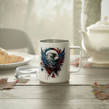 Load image into Gallery viewer, American Flag Eagle - Insulated Coffee Mug, 10oz
