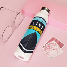 Load image into Gallery viewer, Live, Strive, Thrive Slim Water Bottle 2.0
