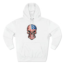 Load image into Gallery viewer, American Flag Skull - USA Hoodie
