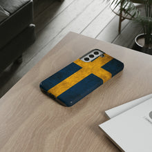 Load image into Gallery viewer, Sweden Flag Phone Case
