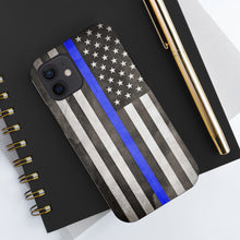 Load image into Gallery viewer, Thin Blue Line - Phone Case
