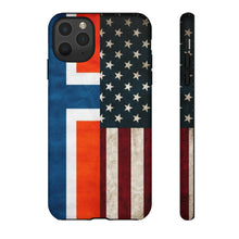 Load image into Gallery viewer, Norwegian/American Phone Case
