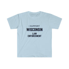 Load image into Gallery viewer, Thin Blue Line - Wisconsin - T-Shirt
