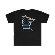 Load image into Gallery viewer, Thin Blue Line - Minnesota - T-Shirt
