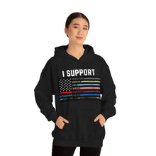 Load image into Gallery viewer, First Responders Flag - Hooded Sweatshirt
