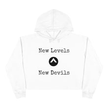 Load image into Gallery viewer, New Levels, New Devils - Crop Hoodie
