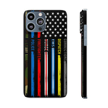 Load image into Gallery viewer, First Responders Flag - Phone Cases
