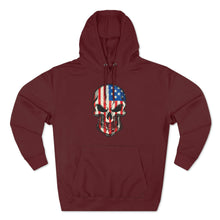 Load image into Gallery viewer, American Flag Skull - USA Hoodie
