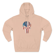 Load image into Gallery viewer, American Flag Punisher Skull - USA Hoodie
