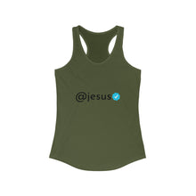 Load image into Gallery viewer, Verfied @jesus - Women's Racerback Tank
