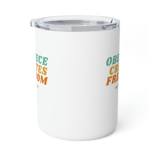 Load image into Gallery viewer, Obedience Creates Freedom - Christian Insulated Coffee Mug, 10oz
