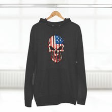 Load image into Gallery viewer, American Flag Skull - USA Hoodie
