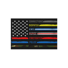 Load image into Gallery viewer, First Responders Flag - Outdoor Rug

