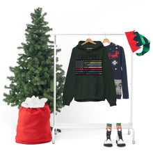 Load image into Gallery viewer, First Responders Flag - Hooded Sweatshirt
