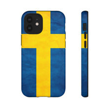 Load image into Gallery viewer, Sweden Flag Phone Case 2.0
