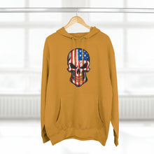 Load image into Gallery viewer, American Flag Skull - USA Hoodie
