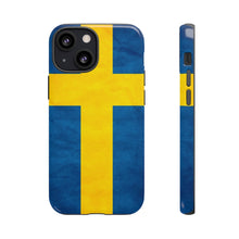 Load image into Gallery viewer, Sweden Flag Phone Case 2.0
