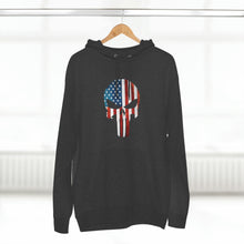 Load image into Gallery viewer, American Flag Punisher Skull - USA Hoodie
