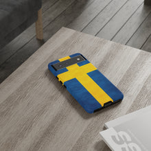 Load image into Gallery viewer, Sweden Flag Phone Case 2.0
