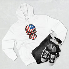 Load image into Gallery viewer, American Flag Skull - USA Hoodie
