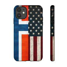 Load image into Gallery viewer, Norwegian/American Phone Case

