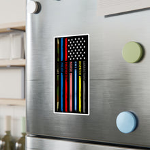 Load image into Gallery viewer, First Responders Flag - Vinyl Decals
