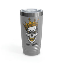 Load image into Gallery viewer, Pod Boss Skull Tumbler 20oz
