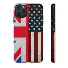 Load image into Gallery viewer, United Kingdom/American Phone Case
