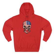 Load image into Gallery viewer, American Flag Skull - USA Hoodie
