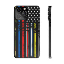 Load image into Gallery viewer, First Responders Flag - Phone Cases
