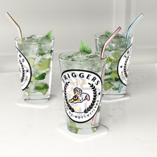 Load image into Gallery viewer, Triggers Haus of Rottweilers Pint Glass, 16oz
